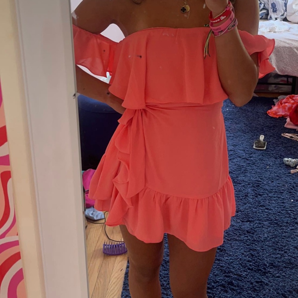 Revolve superdown down dress